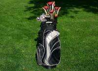 Mens TaylorMade Stiff Flex Complete Set Including Irons Driver Woods 
