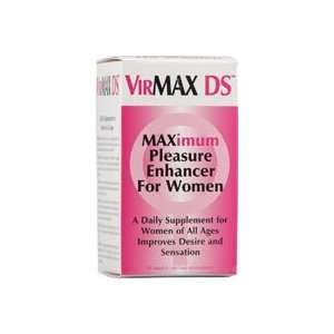 VirMax DS Female Pleasure Enhancer Dietary Supplement Tablets, 60 