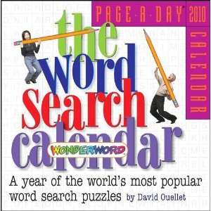  Word Search Page A Day 2010 Daily Boxed Calendar