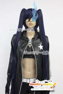 Vocaloid Miku Black Rock Shooter cosplay wig costume 01  