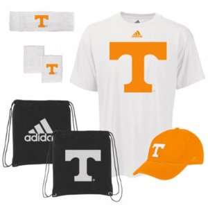 Tennessee Volunteers Adidas T Shirt Cap Bag Combo XXL  