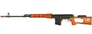 Airsoft Gun WOOD DRAGUNOV SVD Spring Bolt Action Sniper Rifle Gun 