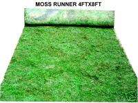 X8 Real Moss Runner Wedding decor/table,aisle runner  