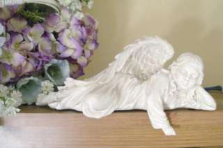 Laying Seraphim Angel Shelf Sitter Heavenly Figurine  