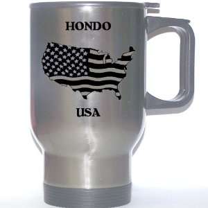  US Flag   Hondo, Texas (TX) Stainless Steel Mug 