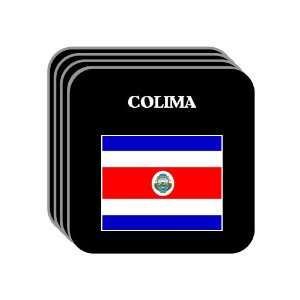  Costa Rica   COLIMA Set of 4 Mini Mousepad Coasters 