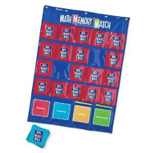  Learning Resources Math Memory Match Pocket Toys & Games