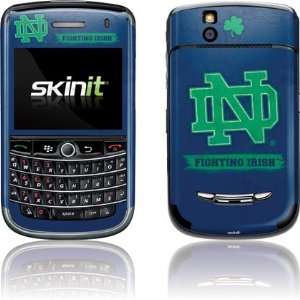  Notre Dame Distressed Logo Skin skin for BlackBerry Tour 