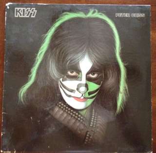 Value Lot of 9 different KISS vinyl records from the 70s  