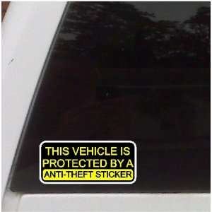   anti theft stickerFunny Decal Sticker, Car, Truck, Laptop Decal