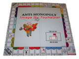 ANTI MONOPOLY BOARD GAME BUST THE TRUST 1974 R ANSPACH  