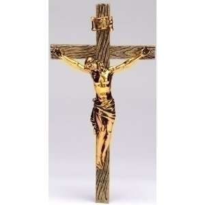   Studio Religious Antique Gold Crucifix Wall Crosses: Home & Kitchen