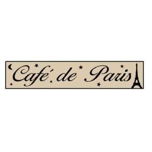  Cafe de Paris wood sign by CreateYourWoodSign