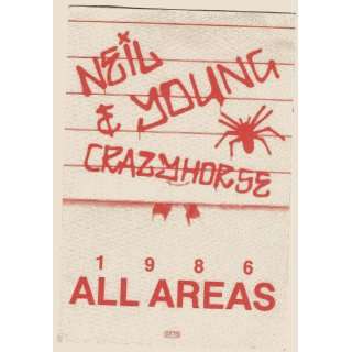  Neil Young Backstage Pass 1986: Home & Kitchen
