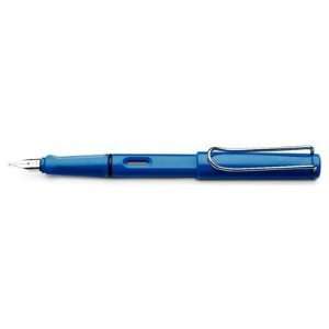  Lamy Safari 14 Fountain Pen Medium Blue: Office Products