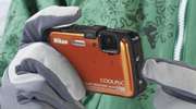 Nikon Coolpix AW100 Shock & Waterproof GPS Digital Camera Orange 16.0 
