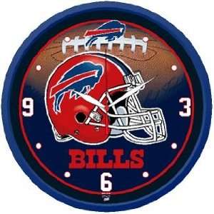  NFL Buffalo Bills Team Logo Wall Clock: Sports & Outdoors