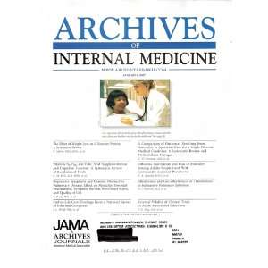  of Internal Medicine, January 8, 2007 Volume 167, Number 1, (JAMA 