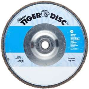  Weiler Tiger Abrasive Flap Disc, Type 29, Threaded Hole 