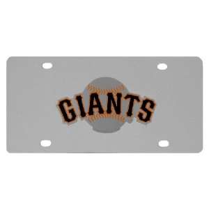  San Francisco Giants MLB License/Logo Plate Sports 
