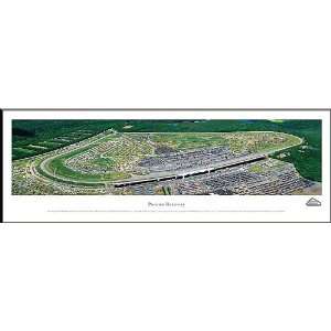  Pocono Raceway NASCAR Track Panorama Framed Print