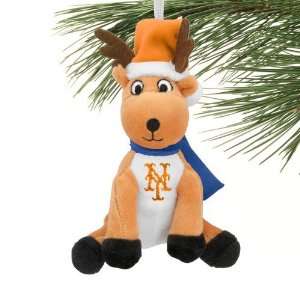 New York Mets Plush Reindeer Ornament 