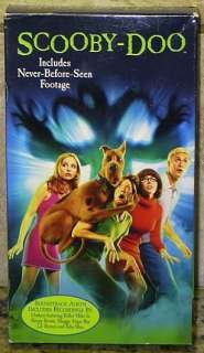 Scooby Doo Movie VHS FREE U.S. SHIPPING 085392243631  