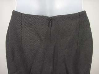 LINDA ALLARD ELLEN TRACY Gray Knee Length Skirt Sz 8  