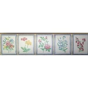  Club Pack of 12 Rolls Floral Signs Wallpaper Border 5 