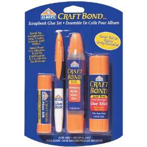  Elmers Craft Bond Glue Set 4/Pkg 