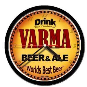  VARMA beer and ale cerveza wall clock: Everything Else
