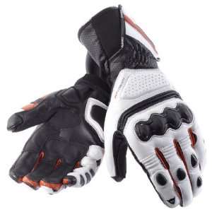  DAINESE PRO CARBON GLOVES WHITE/BLACK/RED MD Automotive