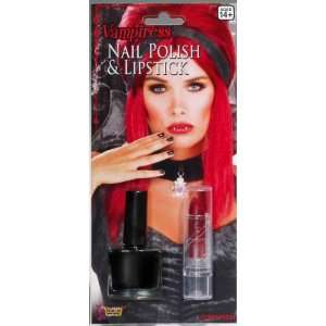  Vampiress Nail Polish & Lipstick Set 