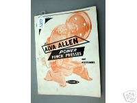 Alva Allen Power Punch Press and Accessories Sales  