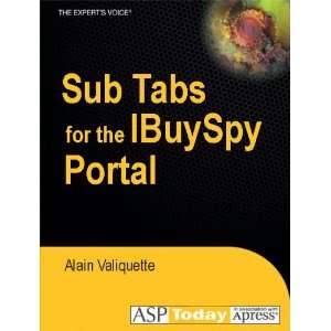  Sub Tabs for the IBuySpy Portal Alain Valiquette Books