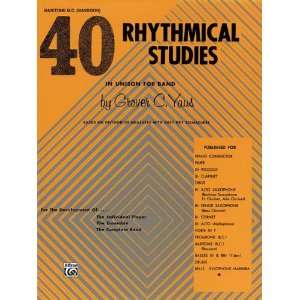    40 Rhythmical Studies Book By Grover C. Yaus