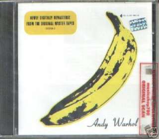 THE VELVET UNDERGROUND, ANDY WARHOL (NICO). FACTORY SEALED CD. IN 