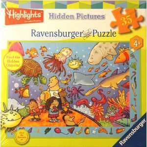  Ravensburger Hidden Pictures Puzzle Somethings Fishy 35 