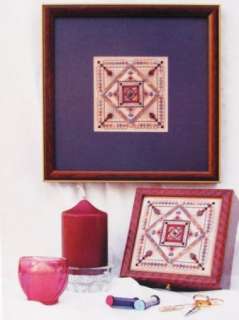 Sunset Desert Cross Stitch Chart Amaryllis Artworks Leaflet 17 Mandala 