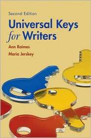 Universal Keys for Writers, (0618753974), Ann Raimes, Textbooks 