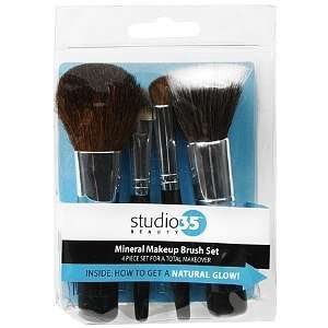  Studio 35 Beauty Mineral Makeup Brush Set, 1 set Beauty