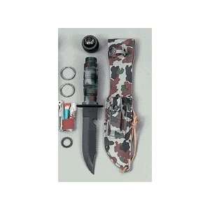  Rothco Camouflage Survival Knife Kit