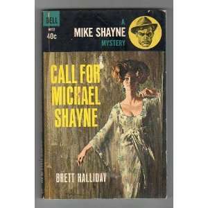 Call for Michael Shayne Brett Halliday Books