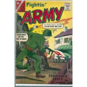  FIGHTIN ARMY # 54, 4.0 VG Charlton Comics Books