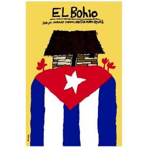 11x 14 Poster. El Bohio, Cuban animated movie Poster. Decor with 