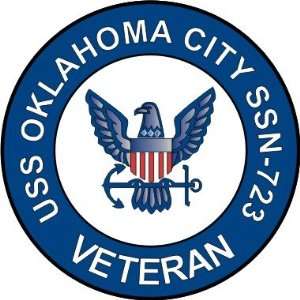  US Navy USS Oklahoma City SSN 723 Ship Veteran Decal 