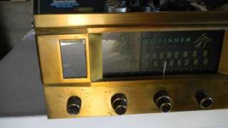 Vintage Fisher 500 EL 37 mono tube receiver/tuner/amplifier LOOK 