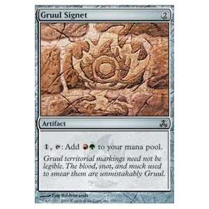  Magic the Gathering   Gruul Signet   Guildpact   Foil 