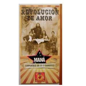  Mana Poster 2 Sided Band Shot Revolucion De Amor 