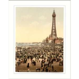  The tower with beach Blackpool England, c. 1890s, (L 